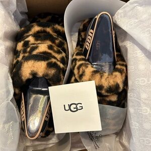 UGG Animal Print Slides